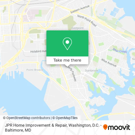 Mapa de JPR Home Improvement & Repair