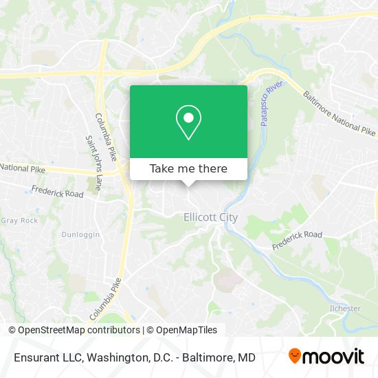 Ensurant LLC map