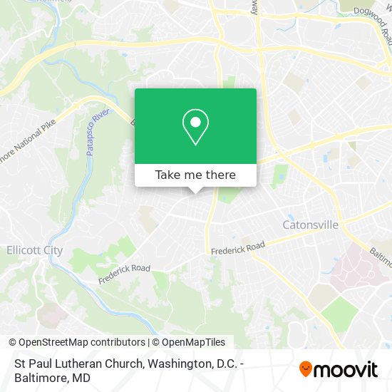 St Paul Lutheran Church map