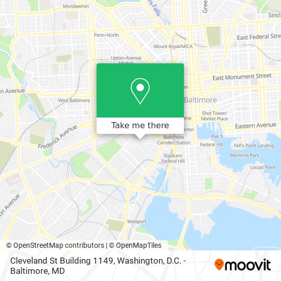 Cleveland St Building 1149 map