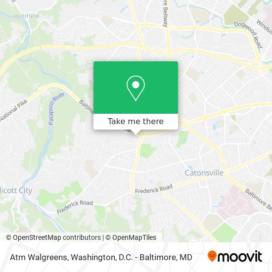 Atm Walgreens map