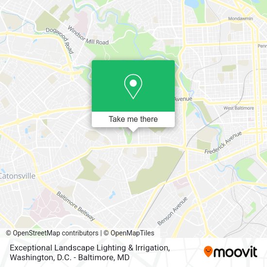 Exceptional Landscape Lighting & Irrigation map