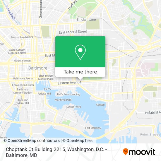 Choptank Ct Building 2215 map