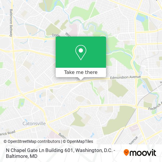 Mapa de N Chapel Gate Ln Building 601