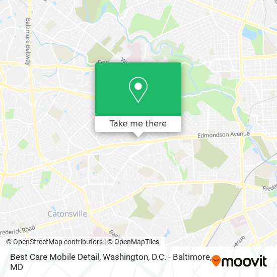 Mapa de Best Care Mobile Detail