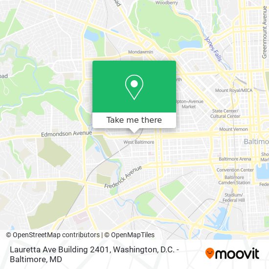 Lauretta Ave Building 2401 map