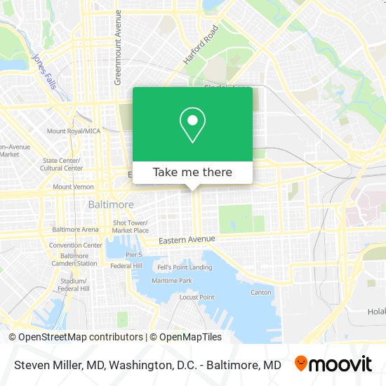 Mapa de Steven Miller, MD