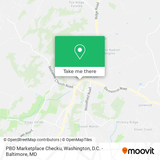 PBD Marketplace Checku map