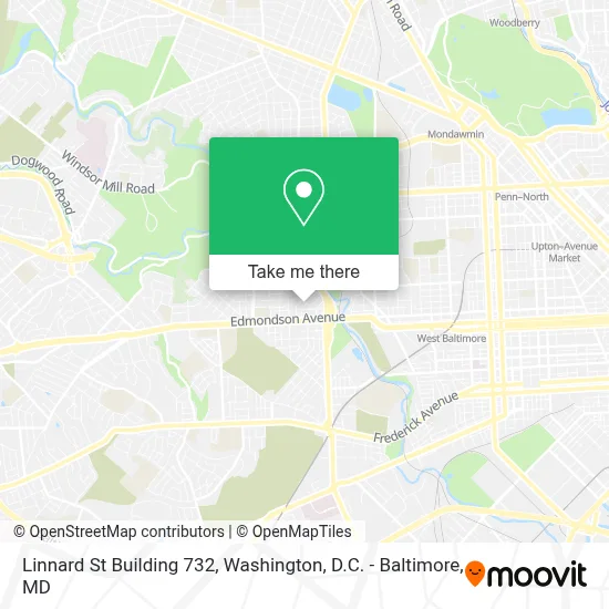 Linnard St Building 732 map