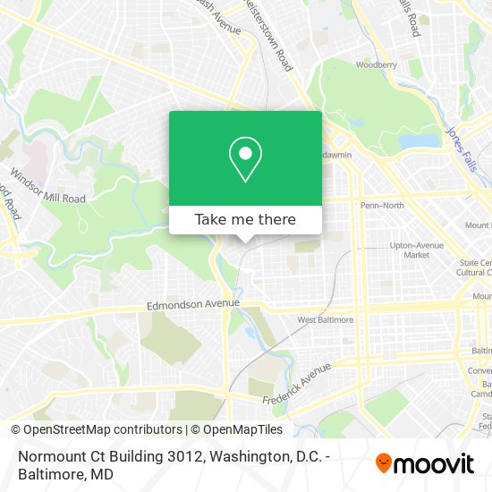 Normount Ct Building 3012 map