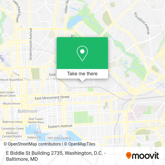 E Biddle St Building 2735 map