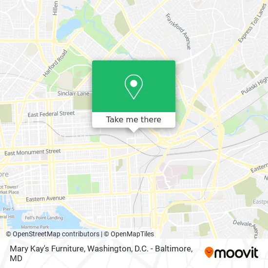 Mary Kay's Furniture map