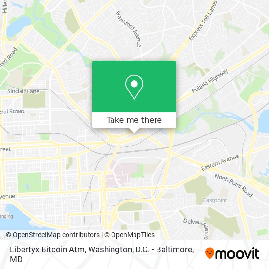 Libertyx Bitcoin Atm map