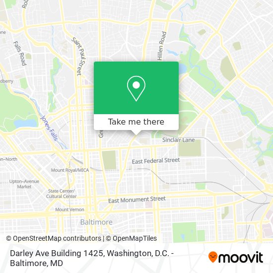 Mapa de Darley Ave Building 1425