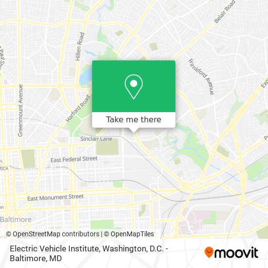 Mapa de Electric Vehicle Institute