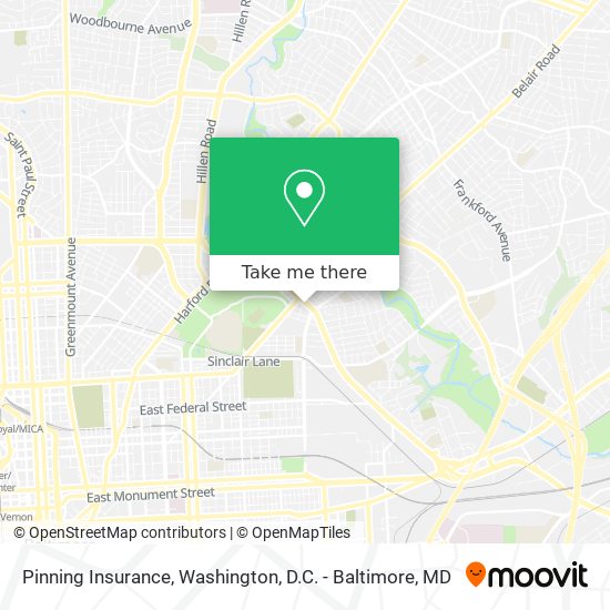 Pinning Insurance map