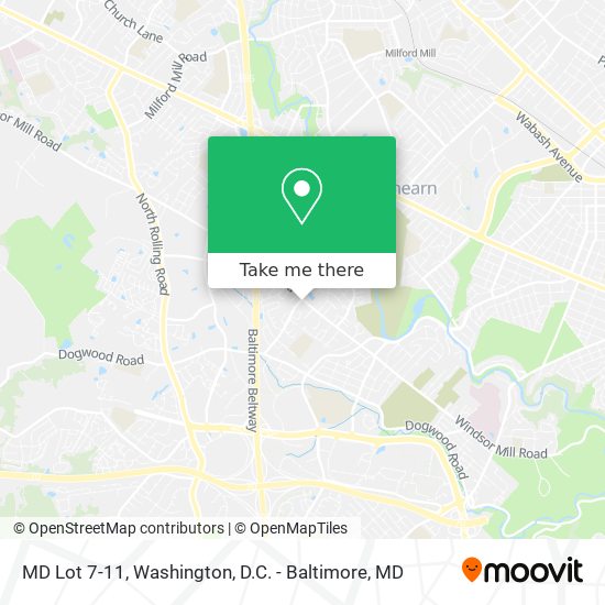 MD Lot 7-11 map