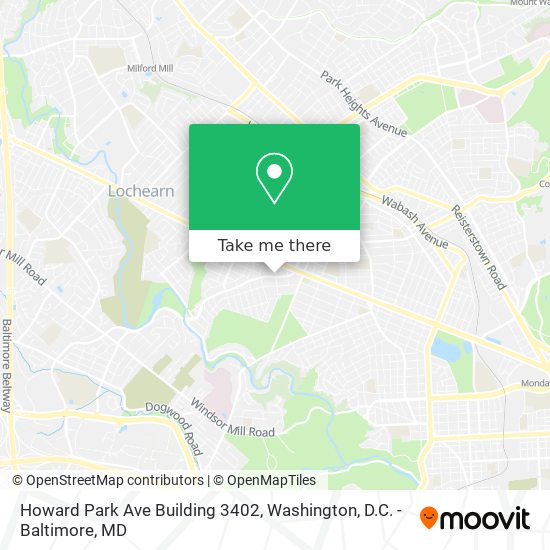 Mapa de Howard Park Ave Building 3402
