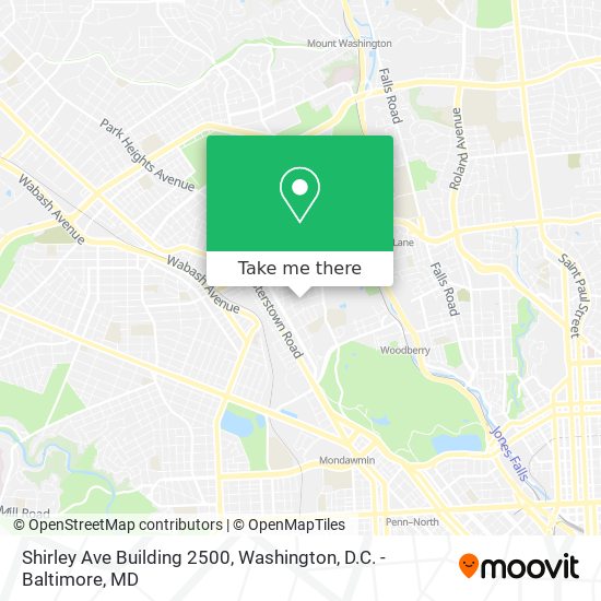 Mapa de Shirley Ave Building 2500