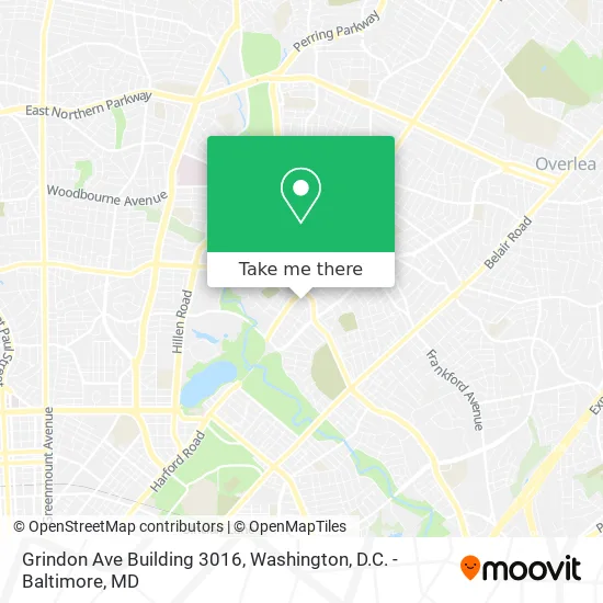 Grindon Ave Building 3016 map