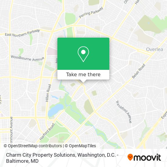 Charm City Property Solutions map