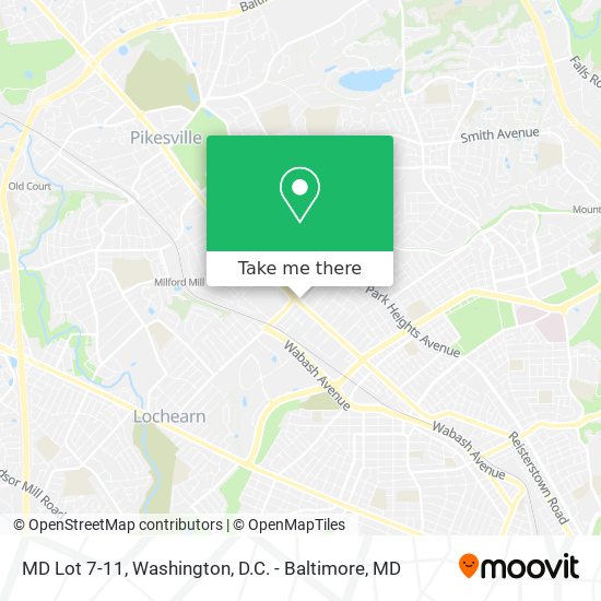 MD Lot 7-11 map