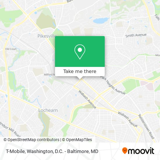 T-Mobile map