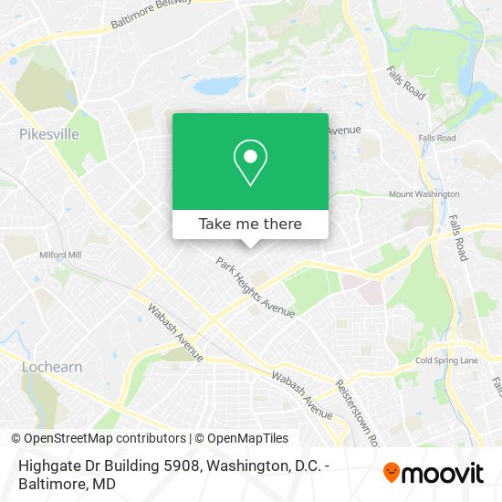 Highgate Dr Building 5908 map