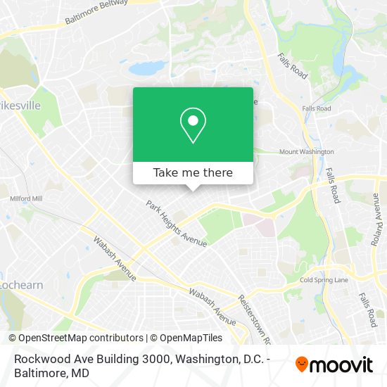 Rockwood Ave Building 3000 map