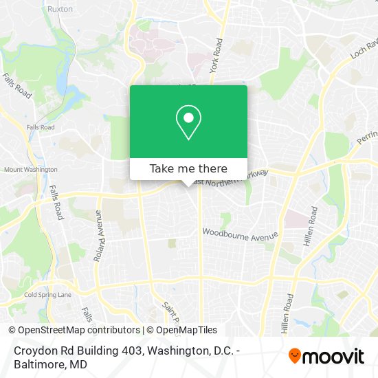 Croydon Rd Building 403 map