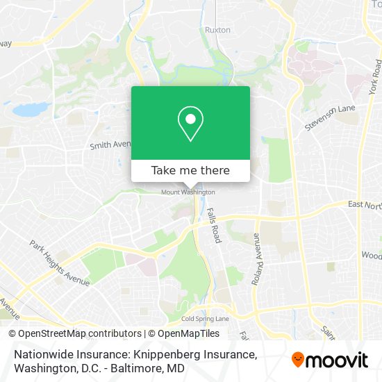 Nationwide Insurance: Knippenberg Insurance map