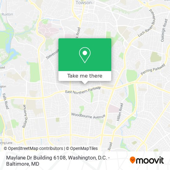 Maylane Dr Building 6108 map