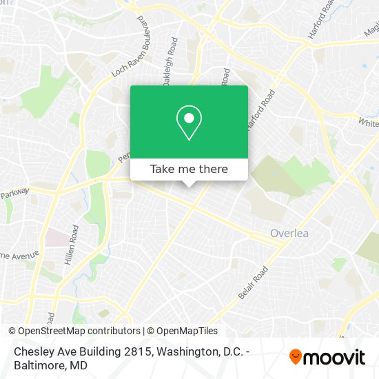 Mapa de Chesley Ave Building 2815