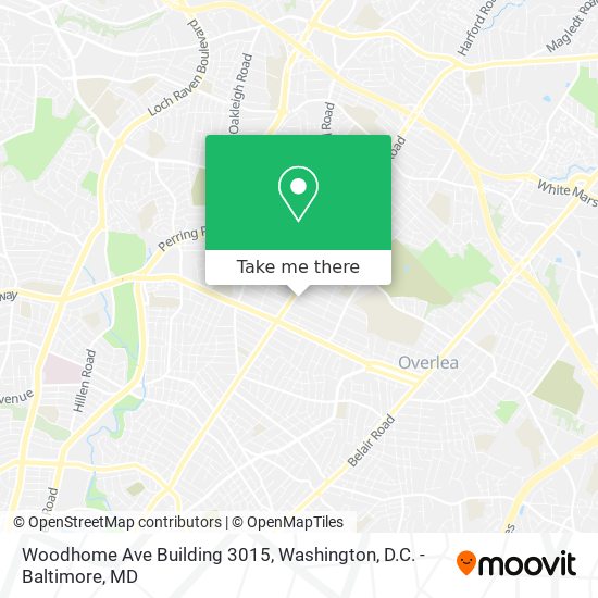 Woodhome Ave Building 3015 map