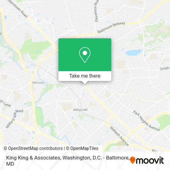 Mapa de King King & Associates