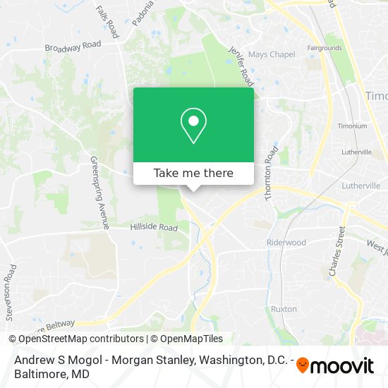 Mapa de Andrew S Mogol - Morgan Stanley