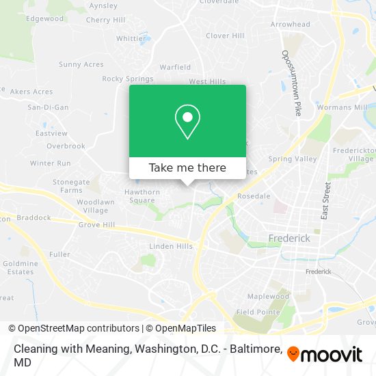 Cleaning with Meaning map