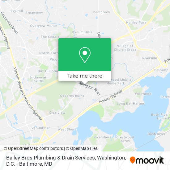 Bailey Bros Plumbing & Drain Services map