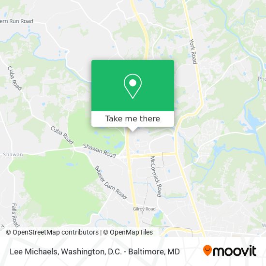 Mapa de Lee Michaels