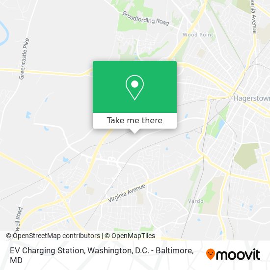 Mapa de EV Charging Station