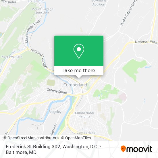 Mapa de Frederick St Building 302