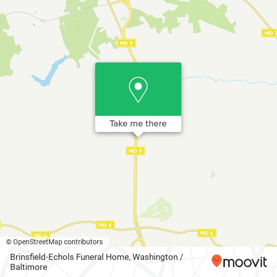 Brinsfield-Echols Funeral Home map
