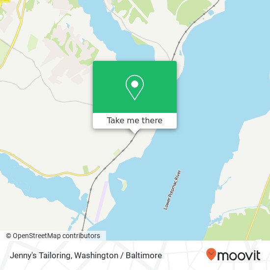 Jenny's Tailoring map