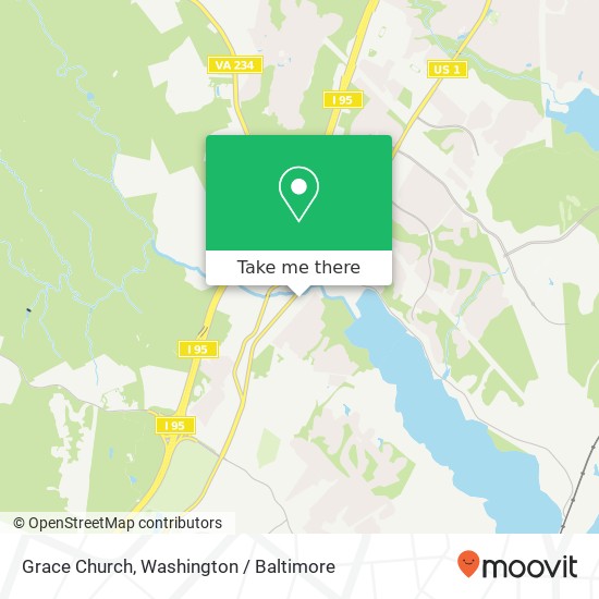 Grace Church map