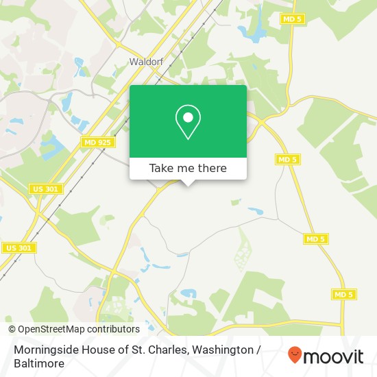 Mapa de Morningside House of St. Charles