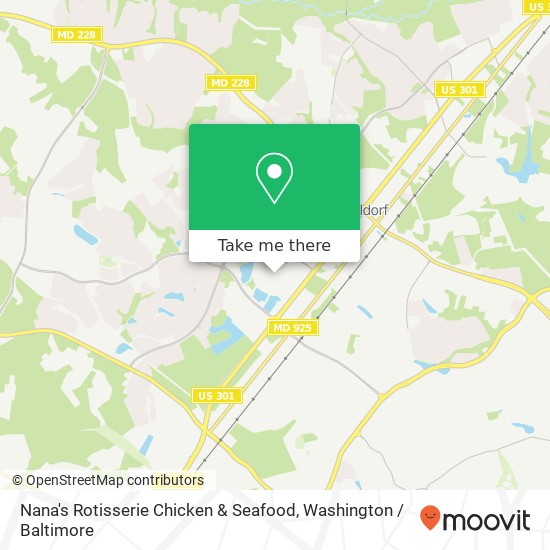 Mapa de Nana's Rotisserie Chicken & Seafood