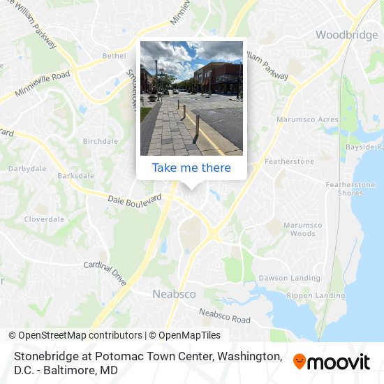 Stonebridge at Potomac Town Center map