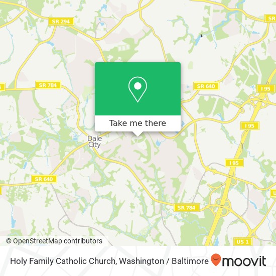 Mapa de Holy Family Catholic Church