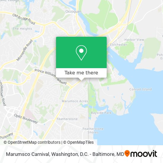 Mapa de Marumsco Carnival