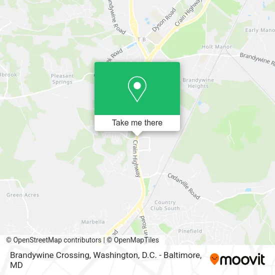 Brandywine Crossing map